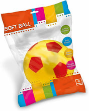 Carica l&#39;immagine nel visualizzatore di Gallery, Mondo Toys - Pallone di spugna per bambini - palla morbida Multicolor