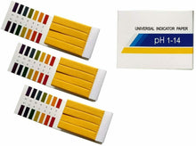 Carica l&#39;immagine nel visualizzatore di Gallery, 240 x strisce di Cartina tornasole, Indicatore e misurazione del Ph da 1 a 14