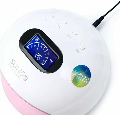 Lampada per unghie a LED UV da 72 W per asciugare Gel Smalto Manicure Sun5s