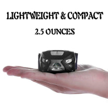 Carica l'immagine nel visualizzatore di Gallery, APUNOL 2 Pacchi Lampada Testa LED Ricaricabile, Torcia Frontale USB e...