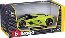 Carica l&#39;immagine nel visualizzatore di Gallery, Modellino in scala 1:24 di Lamborghini Terzo Millennio, Macchinina Burago, Gioco