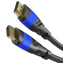 Carica l&#39;immagine nel visualizzatore di Gallery, KabelDirekt 1,5m Cavo HDMI 4K, compatibile con (HDMI 2.0a/b, 1.5 m, Nero/Blu