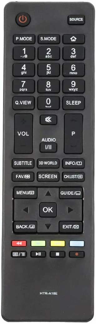 Telecomando sostitutivo compatibile per TV Haier HTR-A18E A18EA A18EN, LCD LED