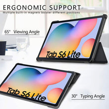 Carica l'immagine nel visualizzatore di Gallery, Cover in PU pelle compatibile per Samsung Galaxy Tab S6 Lite 10.4 2020, Custodia