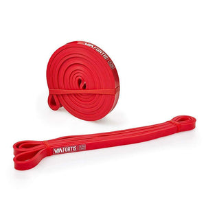 VIA FORTIS Loop Band Bande Elastiche/Elastici da 1 - ULTRA LIGHT (Rosso)
