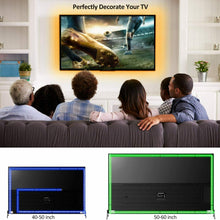 Carica l&#39;immagine nel visualizzatore di Gallery, Striscia LED con controllo Bluetooth per illuminazione retro TV fino a 65&quot; 3.5 m