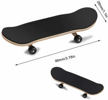 Carica l'immagine nel visualizzatore di Gallery, Skateboard Finger da dito, Mini lega professionale in acero di legno...