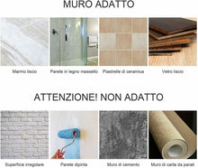 Carica l'immagine nel visualizzatore di Gallery, ZUNTO Bagno Adesivo Porta Salviette Acciaio Inox Portasciugamani 40cm