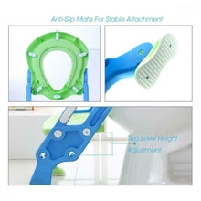 Carica l'immagine nel visualizzatore di Gallery, Aerobath Riduttore WC per Bambini Ergonomico Con Schienale Alto, Baby...