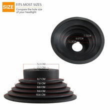 Carica l&#39;immagine nel visualizzatore di Gallery, Copertura Antipolvere in Gomma per Fari Auto, per lampadine Kit H7 H4 H1 H11