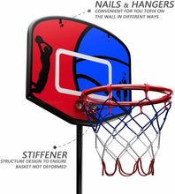 Carica l'immagine nel visualizzatore di Gallery, HAHAKEE Canestro Basket per Bambini, Regolabile Portatile Set da Basket,...