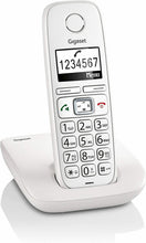 Carica l'immagine nel visualizzatore di Gallery, Telefono Cordless con Tasti Grandi Gigaset E260 Tastiera Illuminata, Bianco