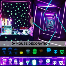 Carica l'immagine nel visualizzatore di Gallery, Onforu 5M UV Striscia Flessibile Ultraviolette a 300 LEDs, Ultravioletto...