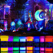 Carica l&#39;immagine nel visualizzatore di Gallery, neon nights 8 x Vernice Fosforescente Si Illumina Al Buio Neon Colorata...