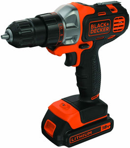 Utensile multifunzione con 2 batteria 18 V 1.5 Ah BLACK+DECKER MT218KB-QW testa