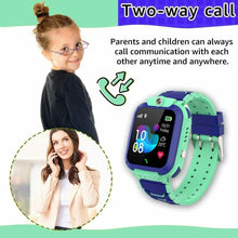 Carica l&#39;immagine nel visualizzatore di Gallery, Winnes GPS Orologio Smartwatch per bambini, impermeabile, con verde