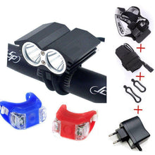 Carica l&#39;immagine nel visualizzatore di Gallery, EFUN Faro Bicicletta Anteriore LED Luce luci per Bici MTB,Torcia...