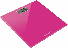 Carica l&#39;immagine nel visualizzatore di Gallery, Bilancia Pesapersone Digitale Rowenta BS1063 Premiss con Piatto in Vetro, Rosa