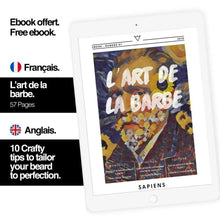 Carica l'immagine nel visualizzatore di Gallery, Rasoio a Mano Libera Tradizionale di Sapiens - Set per 1 Anno Rasatura -...