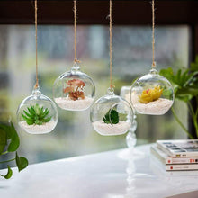 Carica l'immagine nel visualizzatore di Gallery, Glasseam Portacandele da Appendere 6 Pezzi Grande Apertura 10cm 6Pz, Clear