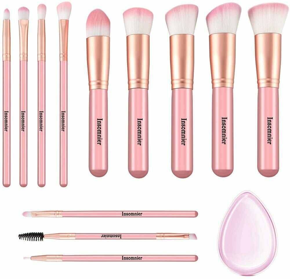 12 x Pennelli per trucco make-up professionali per correttore ombretto cipria