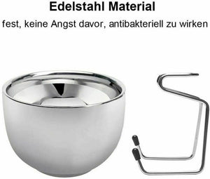 Wskderliner Set di pennelli da barba Rasatura Kit degli uomini con setole...