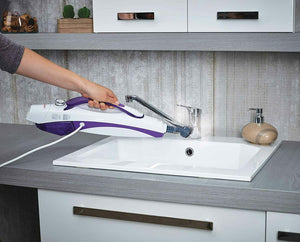 Scopa a Vapore Polti Vaporetto SV440_Double con Pulitore Portatile + accessori