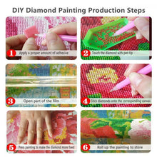 Carica l'immagine nel visualizzatore di Gallery, DIY 5D Diamond Painting fiori by number Kits,pittura diamante kit...
