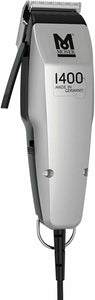 Moser 1400 Silver Edition - Tagliacapelli con filo, Bianco