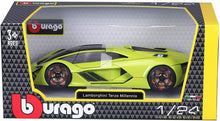 Carica l&#39;immagine nel visualizzatore di Gallery, Modellino in scala 1:24 di Lamborghini Terzo Millennio, Macchinina Burago, Gioco