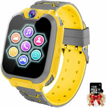 Carica l'immagine nel visualizzatore di Gallery, Orologio Intelligente Bambini con 7 Giochi - Musica MP3 Smartwatch X06-Giallo