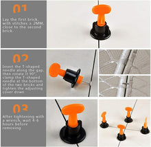 Carica l&#39;immagine nel visualizzatore di Gallery, Funmo 50PCS piastrelle livellatore distanziatori per piastrelle di livellamento
