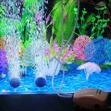Carica l'immagine nel visualizzatore di Gallery, Anself Set di Acquario Pompa Areatore Ultra Silenzioso con 2 Tubo 3 Pietra...