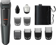 Carica l&#39;immagine nel visualizzatore di Gallery, Philips MG3757 Groming Kit Serie 3000 Rifinitore 9 in 1 Barba, Baffi e Capelli
