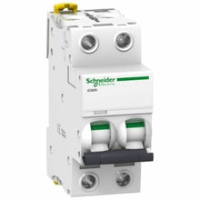 Carica l'immagine nel visualizzatore di Gallery, Schneider - Interruttore Modulare Magnetotermico 6KA 2P c 2A IT60N - A9F68202