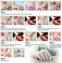 Carica l&#39;immagine nel visualizzatore di Gallery, Elite99 Smalto Semipermanente per unghie Kit di Partenza in 6 coloris C002