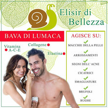 Carica l'immagine nel visualizzatore di Gallery, Zerolab Crema Viso Antirughe Bava di Lumaca Pura Acido Ialuronico Idratante...