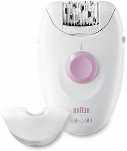 Braun Silk-Épil 1 1370 20 pinzette Bianco, Alimentato a rete, Epilatore
