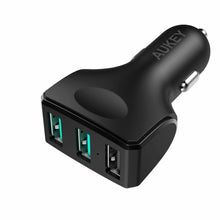 Carica l'immagine nel visualizzatore di Gallery, Ricevitore bluetooth 4.1 per Auto, Adattatore con Caricatore USB a 3 porte