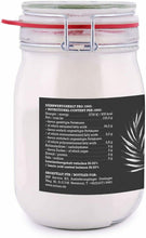 Carica l'immagine nel visualizzatore di Gallery, Barattolo da 1 L di olio di cocco Biologico, Deodorato aroma Nativo, No glutine