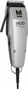 Moser 1400 Silver Edition - Tagliacapelli con filo, Bianco