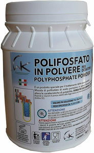 Barattolo di Polifosfato in polvere, Ricarica per dosatori, 1 Kg Solidificazione