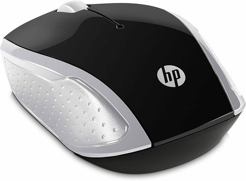 HP PC 200 Mouse Wireless, Argento- Compatibile con Windows XP/Vista/7/8/10