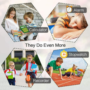 Smartwatch per Bambini, Orologio Intelligente Ragazzo e Ragazza Nero