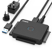 Carica l&#39;immagine nel visualizzatore di Gallery, FIDECO USB 3.0 a IDE e SATA Converter Hard Drive Adattatore per 2,5&quot; e...