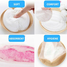 Carica l'immagine nel visualizzatore di Gallery, Coppette Assorbilatte 120PCs set tappetini usa e getta per allattamento al seno