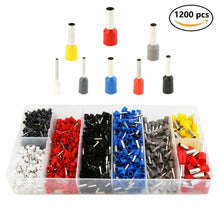 Carica l'immagine nel visualizzatore di Gallery, Pinza Crimpatrice da 0,25-10 mm + Kit Capicorda, Set da Elettricista con 1200pz