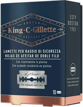 Carica l&#39;immagine nel visualizzatore di Gallery, King C. Gillette Lamette di Ricambio per Rasoio Sicurezza Uomo,...