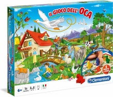 Carica l'immagine nel visualizzatore di Gallery, Gioco da tavolo di società Il gioco dell'Oca, Classico per la famiglia e bambini