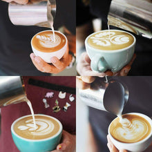 Carica l&#39;immagine nel visualizzatore di Gallery, Bricco Da Latte in Acciaio INOX, e caffè 150 150+350ml